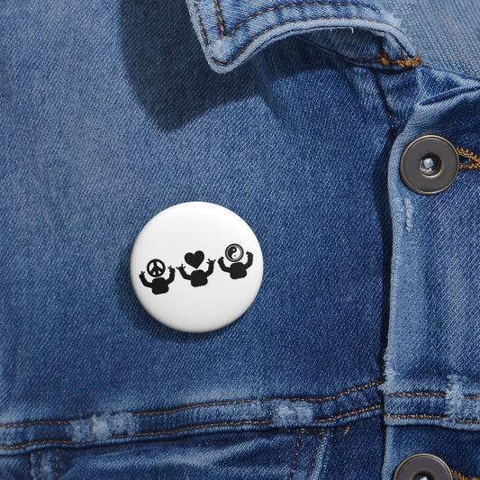 The Party Peace/Love/Understanding Buttons