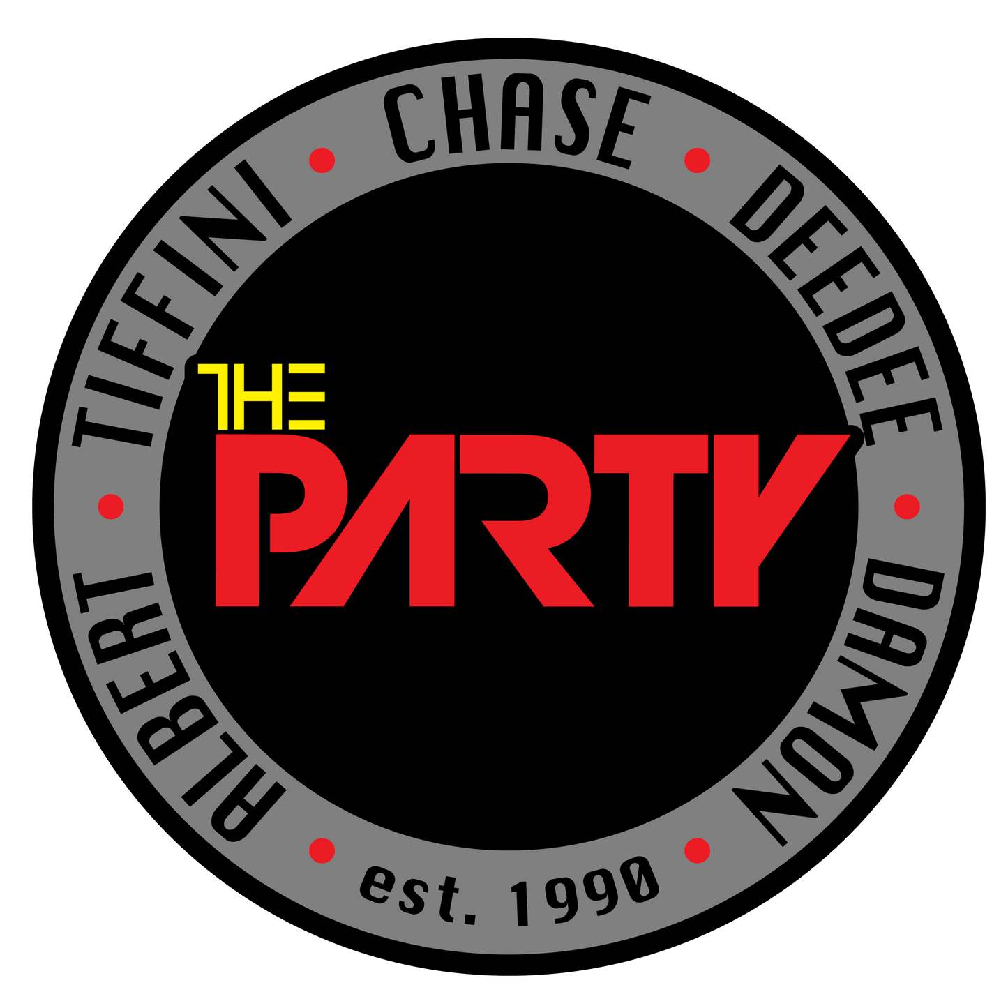 The Party LIMITED EDITION 1.5 Inch Round Lapel Pin (Only 100 Made) + Magnet